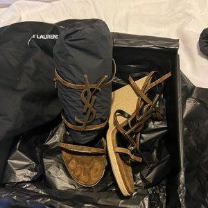 Ysl Cassandra wedge.